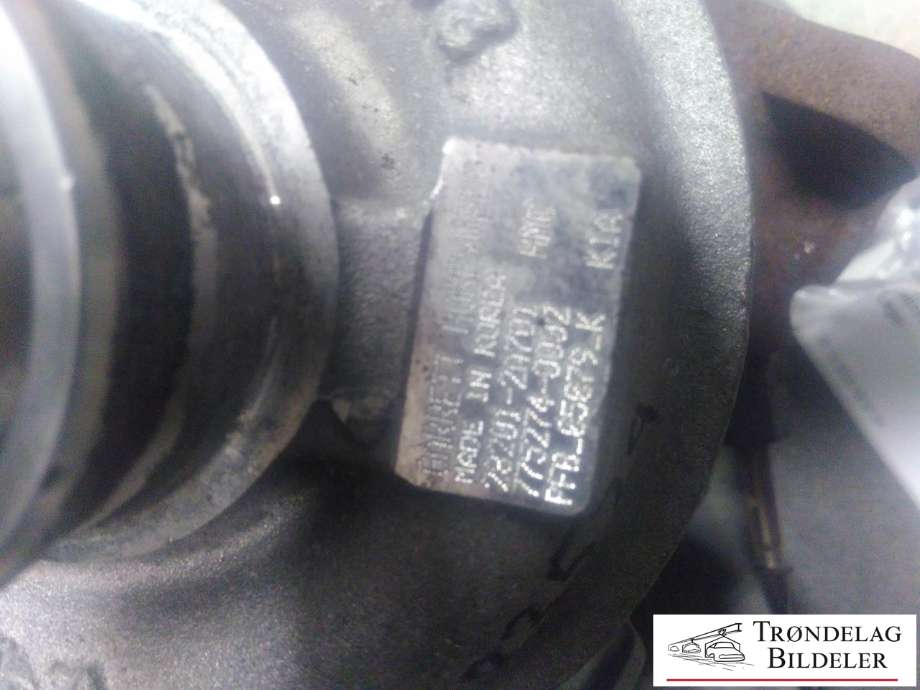 Turbo til Hyundai i30 2012-2017 (Type II)  (GARRET|282012A701|282012A700|)