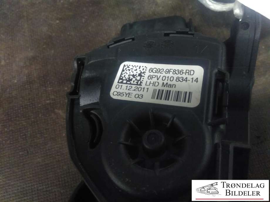 Pedal gass til Ford Mondeo 2011-2014 (Type IV, Fase 2) (6G92-9F837-RD|6PV 010 834-14|)