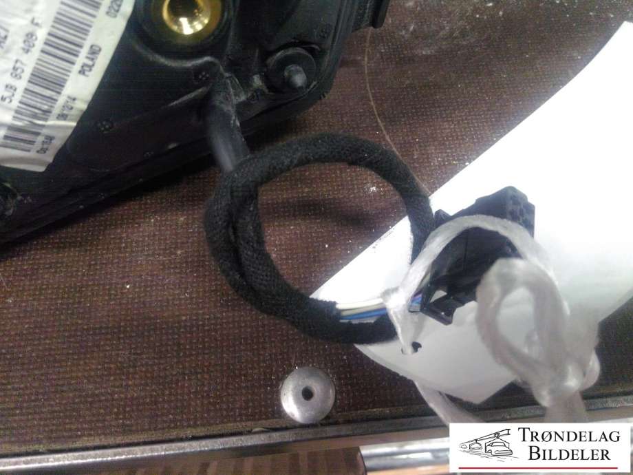 Speil høyre til Škoda Rapid 2012-2019 (5JB 857 408 F|)