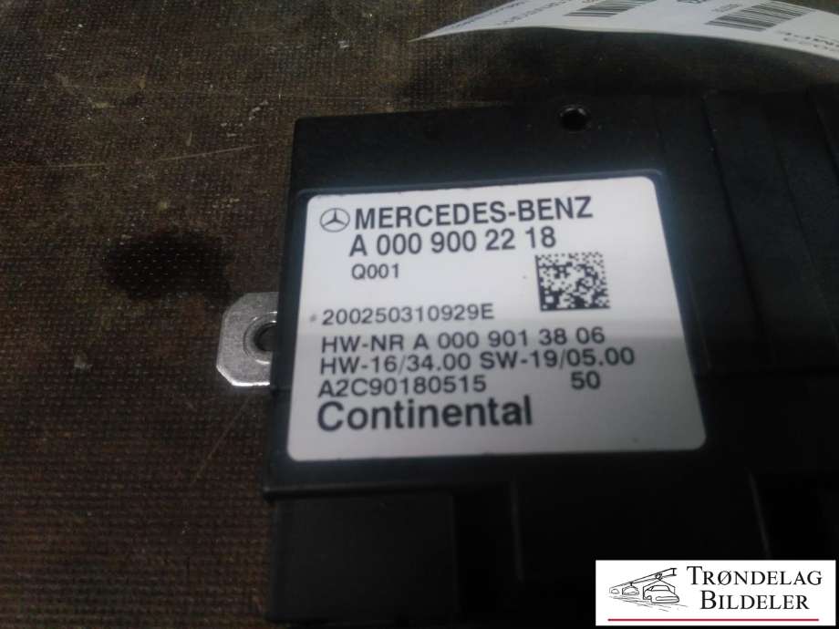 Styreenhet drivstoffpumpe til Mercedes G-Wagen 1990-->> (W463) (W463) (A 000 900 22 18|)