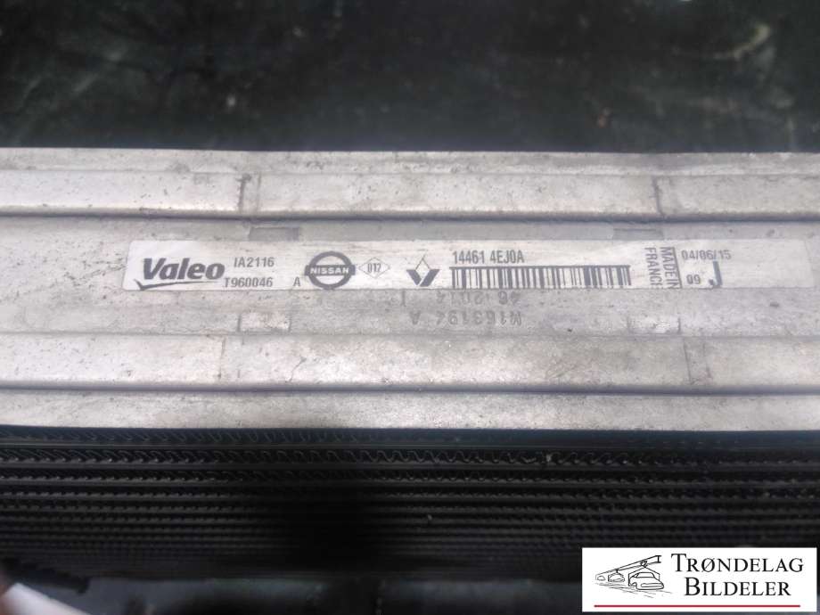 Intercooler til Nissan Qashqai 2014-2021 (Type II)  (144614EJ0A|)