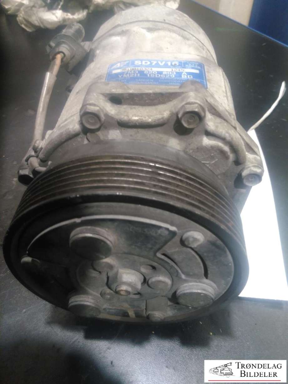 Aircondition kompressor til VW Sharan 2000-2010 (Type I, Fase 2) (7H0820803D|7H0820803F|7H0820803C|SD7V16|890761|1J0820803|1J0820803F|1J0820803G|1J0820803J|1J0820803K|1J0820803A|1J0820803B|1J0820803L|1J0820803N|1J0820805|1J0820805A|1J0820811A|1J0973722|7H0820803B|7M0820803|7M0820803A|7M0820803B|7M0820803R|7M0820805B|7M3820803|7M3820803A|7M3820803R|7M3820803B|7M3820803C|7M3820805B|XM2H-19D629-AA|YM2H-16D629-AA|YM2H-19D629-BA|YM2H-19D629-BB|YM2H-19D629-DA|1076012)
