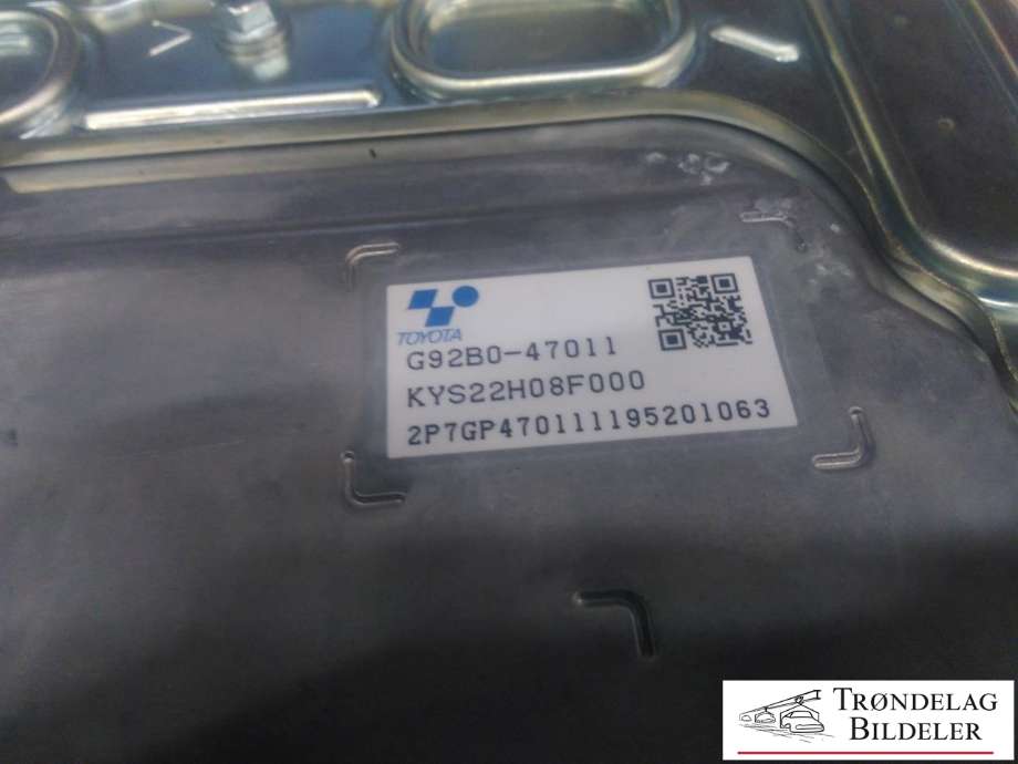 Inverter hybrid til Toyota Prius 2016-2023 (Type IV) (combi) (combi) (G92B0-47011|)