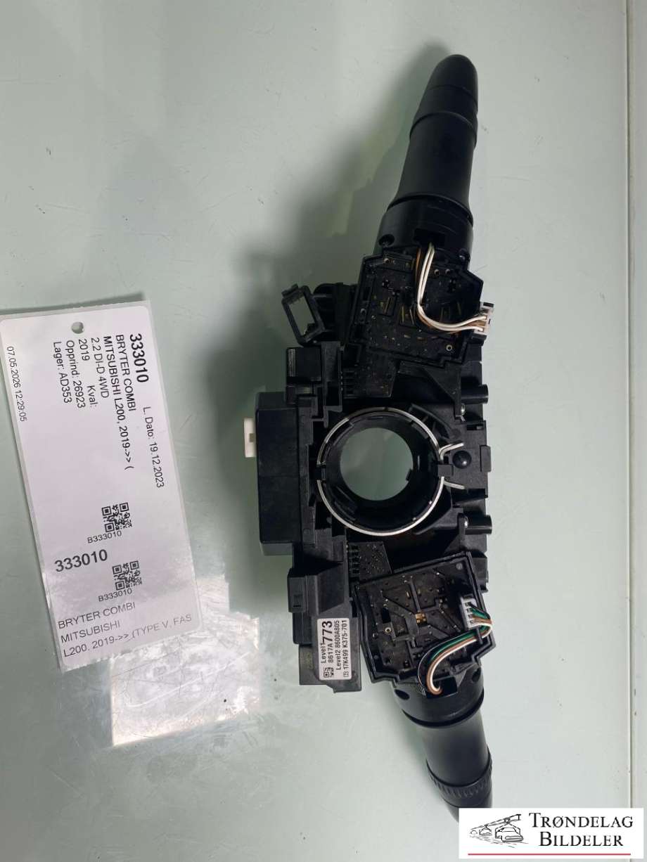 Bryter combi til Mitsubishi L200 2019-->> (Type V, Fase 2) (8617A773|8600A805|)