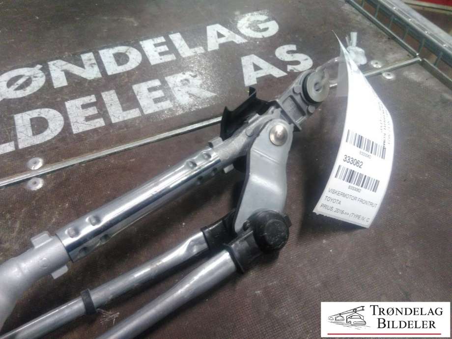 Viskermotor frontrute komplett m/overføring til Toyota Prius 2016-2023 (Type IV) (combi) (combi) (TOYOTA|85110-47290|159300-7651|)