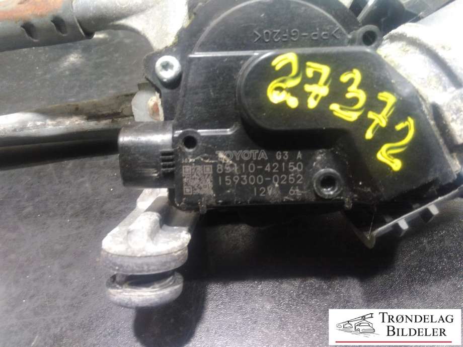Viskermotor frontrute komplett m/overføring til Toyota RAV4 2009-2013 (Type III, Fase 2)  (TOYOTA|85110-42150|159300-0252|)