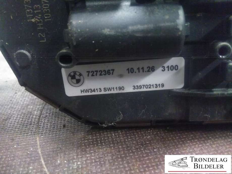 Viskermotor frontrute komplett m/overføring til BMW 5-Serie 2010-2017 (F10/F11) (F10/F11) (7272367|3397021319|)