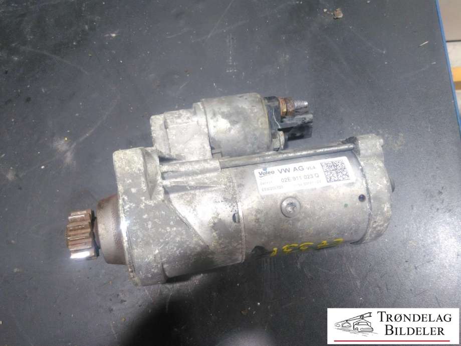 Starter diesel til Audi A3 2009-2012 (Type II, Fase 2)  (VW AG|02E 911 023 Q|)