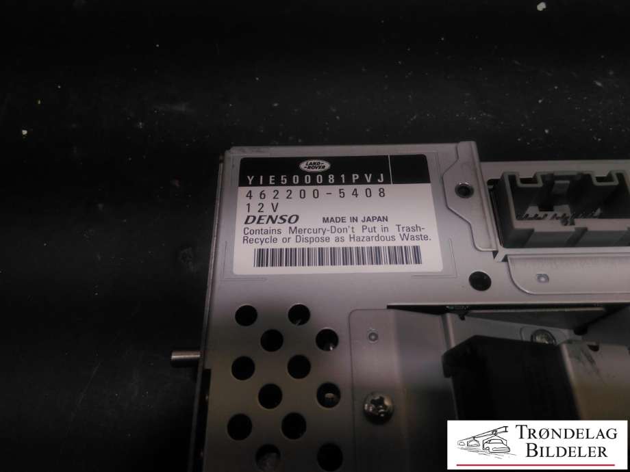 Bilstereo navigasjon skjerm til Land Rover Range Rover Sport 2005-2013  (LAND ROVER|462200-5408|Y1E500081PVJ|)