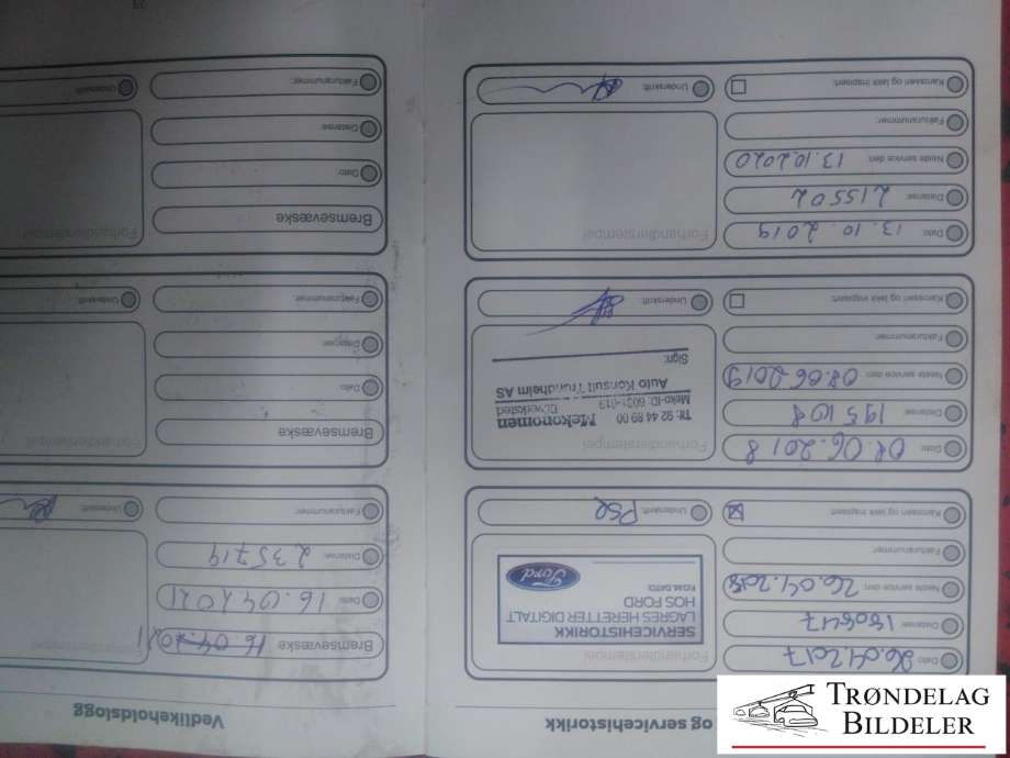 Motor diesel til Ford Mondeo 2011-2014 (Type IV, Fase 2)  (T1BC|)