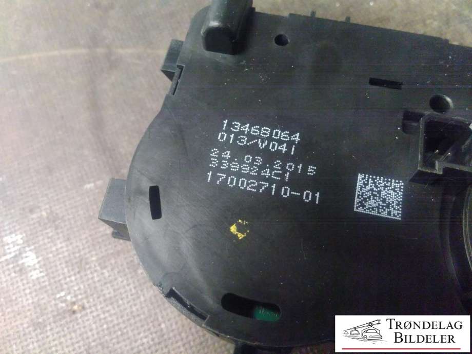 Varmeapparat betjening til Opel Adam 2013-2016  (17002710-01|13468064|)