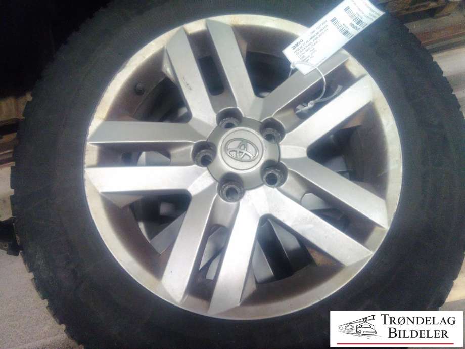 Hjulsett aluminium vinter til Toyota RAV4, 2009-2013 (Type III, Fase 2)  (NANKANG|225/65R17  5X114.3 65JX17 ET45? CB60.1MM)