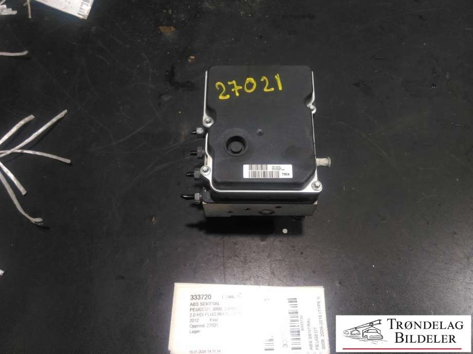 ABS sentral til Peugeot 3008 2009-2016 (Type I) (0 265 924 141|)