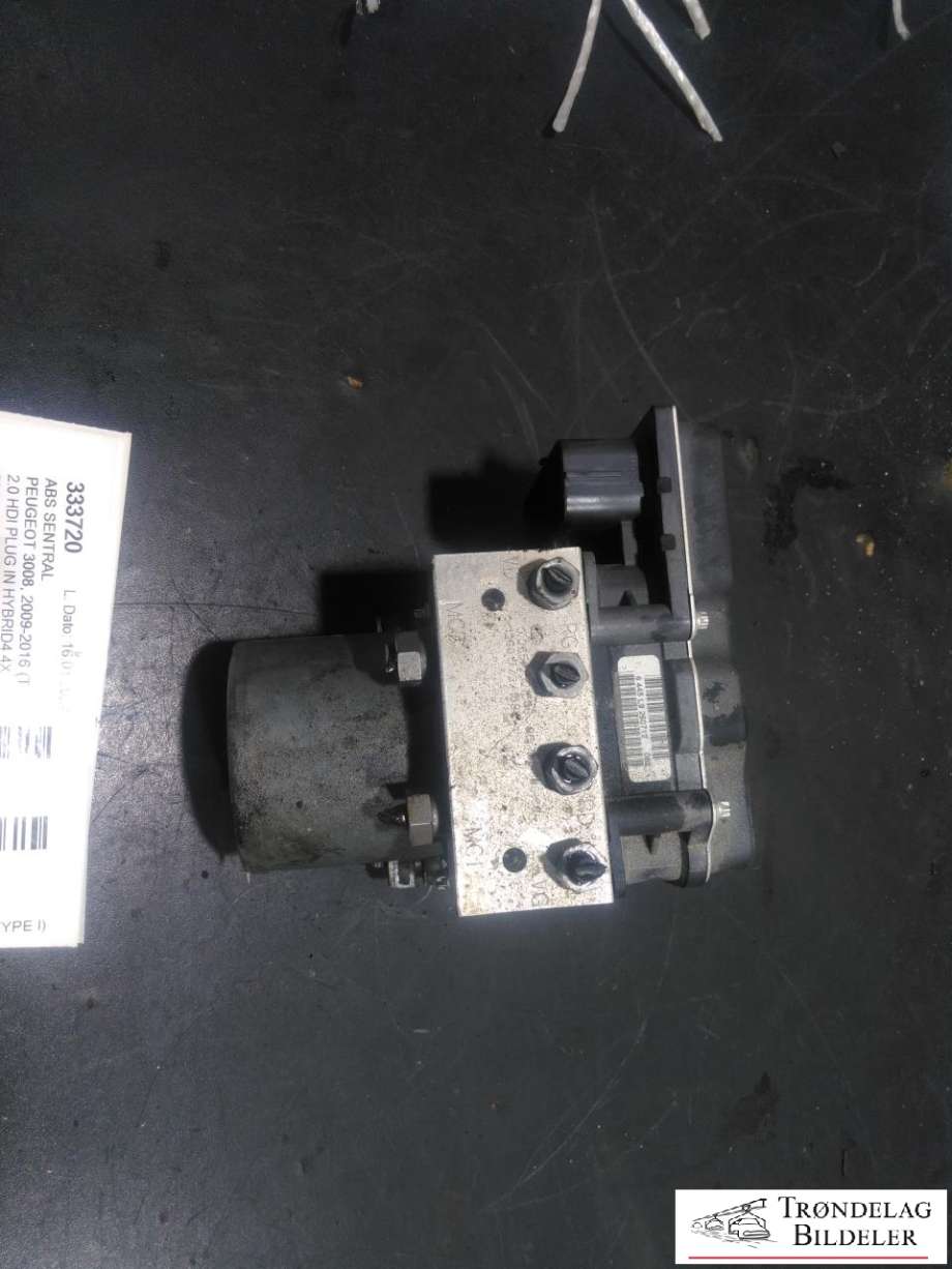 ABS sentral til Peugeot 3008 2009-2016 (Type I) (0 265 924 141|)