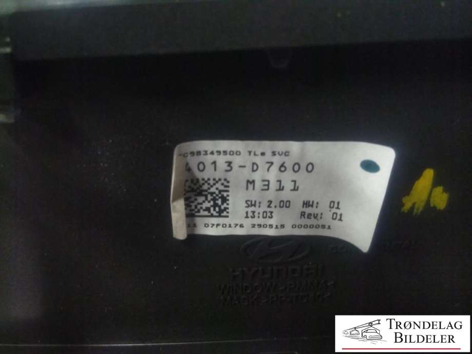 Instrumentpanel til Hyundai Tucson 2015-2020 (94013-D7600|)