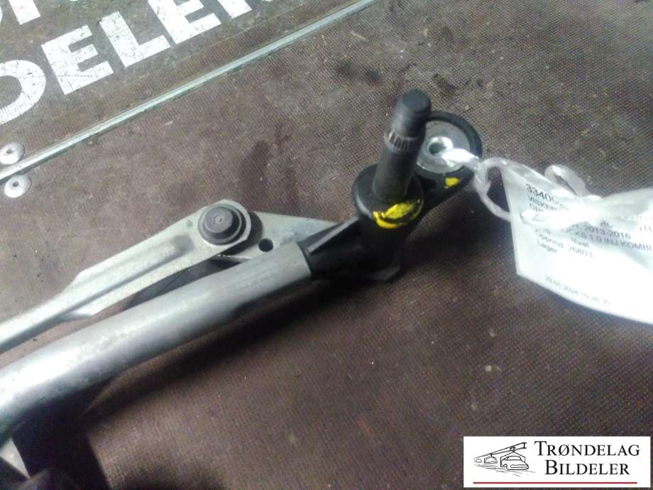 Viskermotor frontrute komplett m/overføring til Opel Adam 2013-2016  (13354342|)