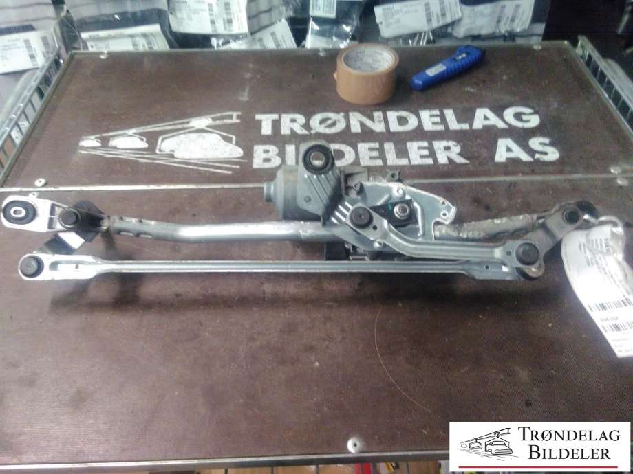 Viskermotor frontrute komplett m/overføring til Audi A6 2014-2018 (Type IV, Fase 2) (C7) (C7) (4G1 955 199|)