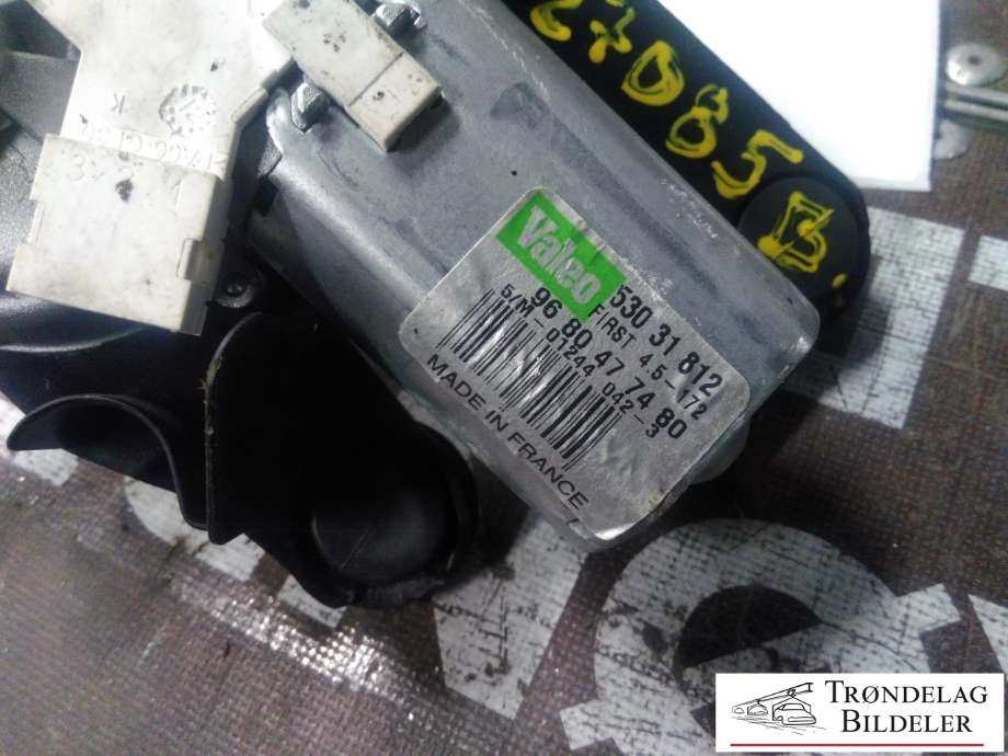 Viskermotor bakrute til Peugeot 5008 2010-2017 (Type I) (530 31 812|96 80 47 74 80|)