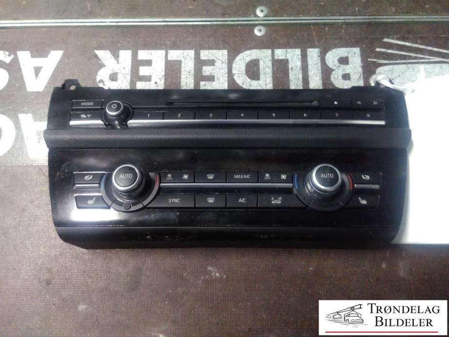 Varmeapparat betjening til BMW 5-Serie, 2010-2017 (F10/F11) (F10/F11) (9353596-01)