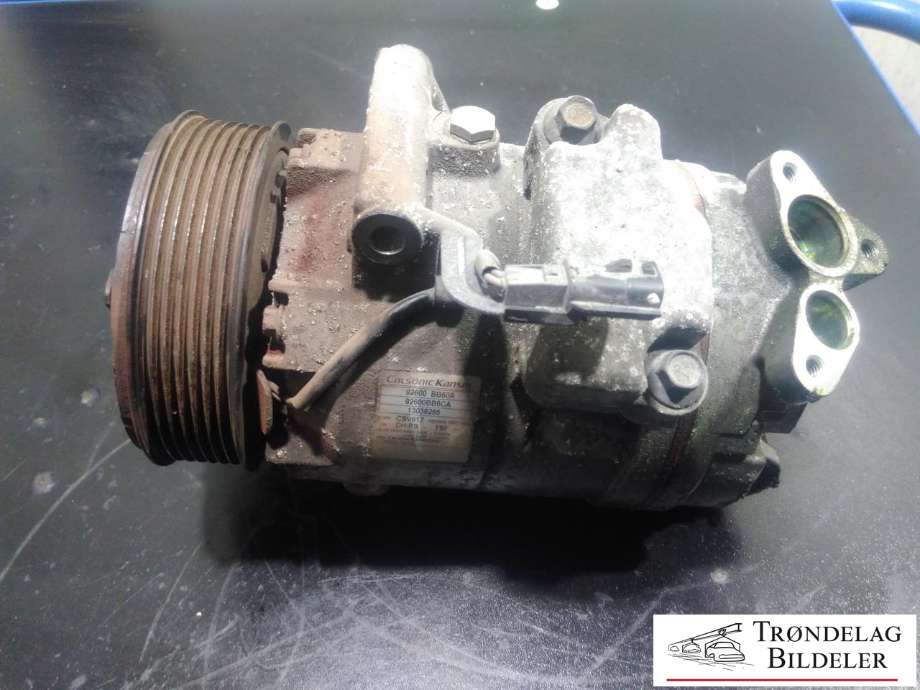 Aircondition kompressor til Nissan Qashqai 2010-2014 (Type I, Fase 2) (92600BB60A|)
