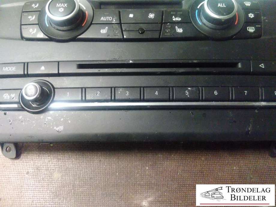 Varmeapparat betjening til BMW X3 2010-2017 (F25) (F25) (BMW|6411 9312722-01|61 31 9 351 155|)