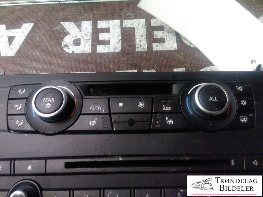 Varmeapparat betjening til BMW X3 2010-2017 (F25) (F25) (BMW|6411 9312722-01|61 31 9 351 155|)
