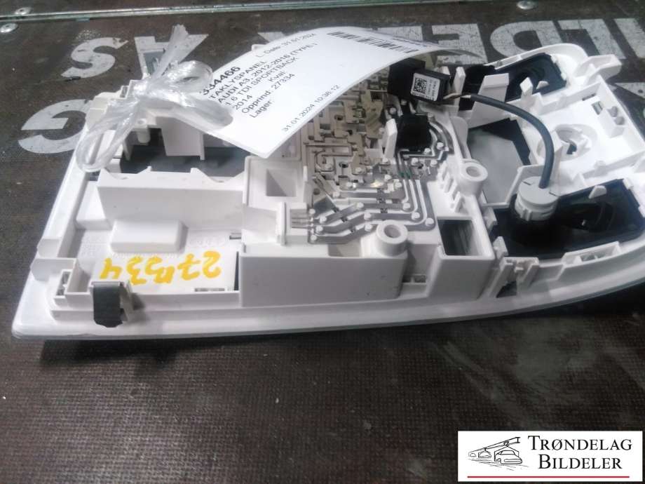 Taklyspanel til Audi A3 2012-2016 (Type III, Fase 1)  (8V0 947 135 A|)