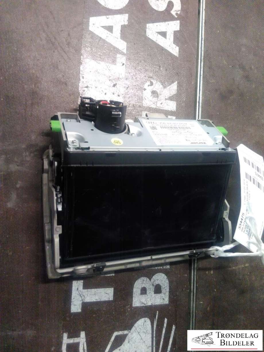 Bilstereo navigasjon skjerm til Audi A3 2012-2016 (Type III, Fase 1)  (8V0857273M 6PS|8V0919603C|8V0857974E)