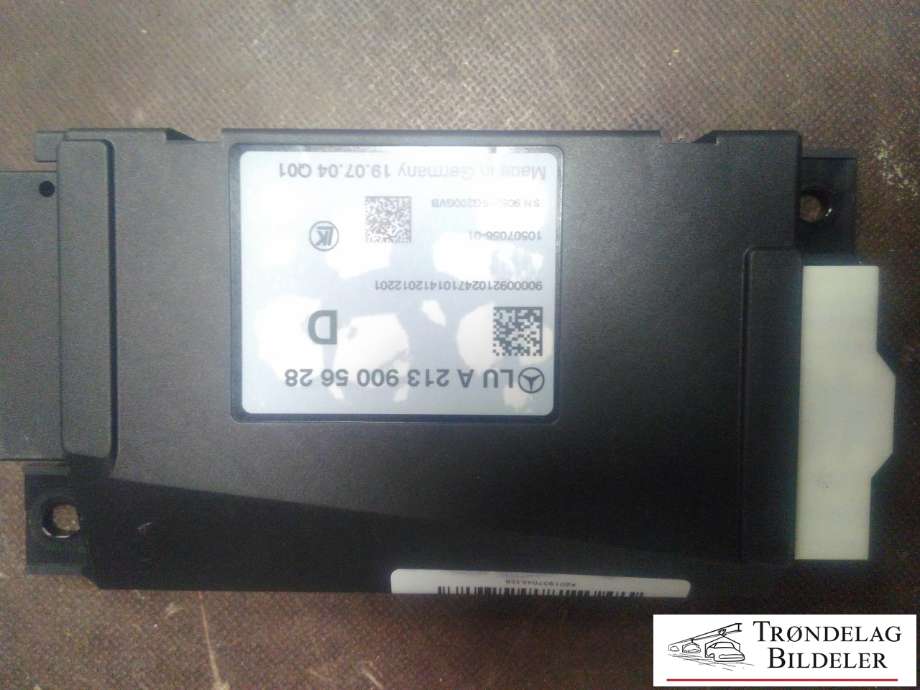 Styreenhet (FRM - Footwell Module) til Mercedes EQC, 2019-->>  (A2139005628)