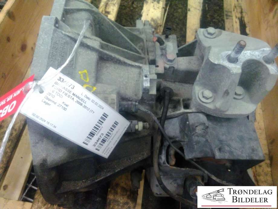 Girkasse manuell til Ford Fiesta 2008-2012 (Type VI, Fase 1) (TZJA|)