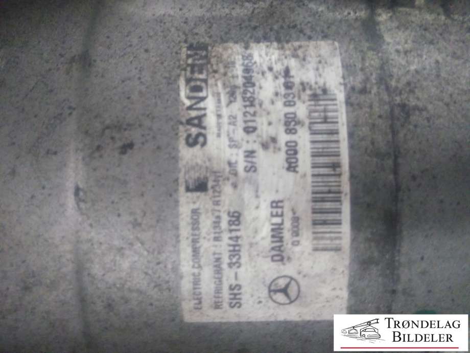 Aircondition kompressor elbil til Mercedes EQC 2019-->>  (A 000 830 03 01|)
