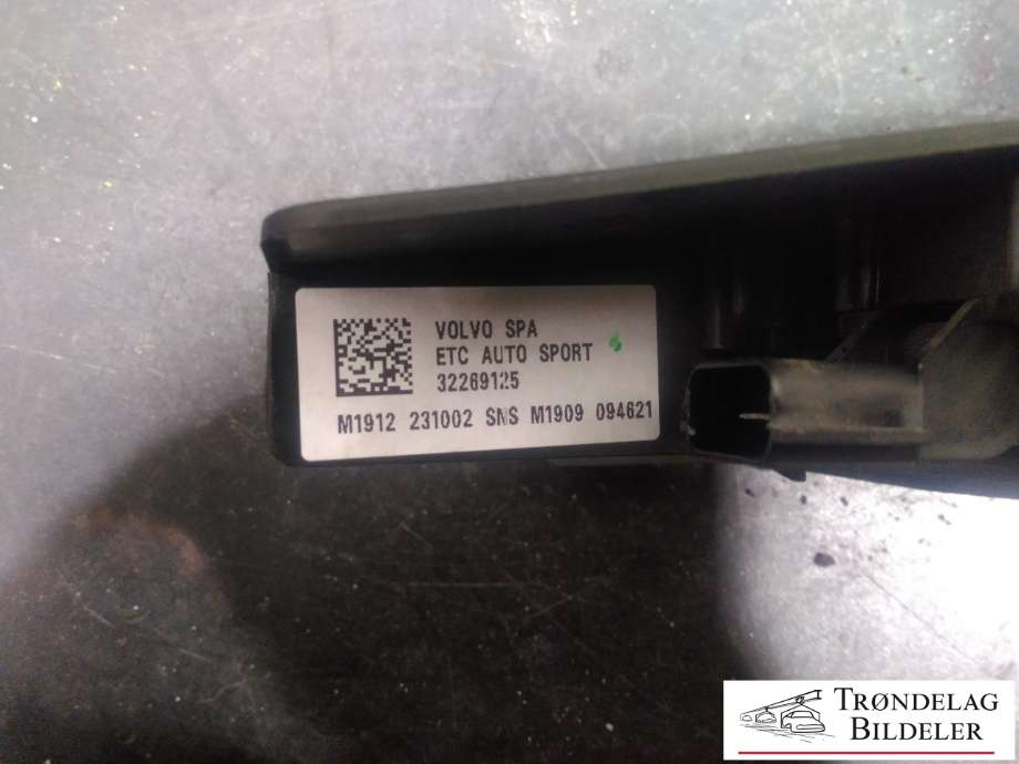 Pedal gass til Volvo V60 / V60 CC 2018-->> (Type II)  (32269125|)