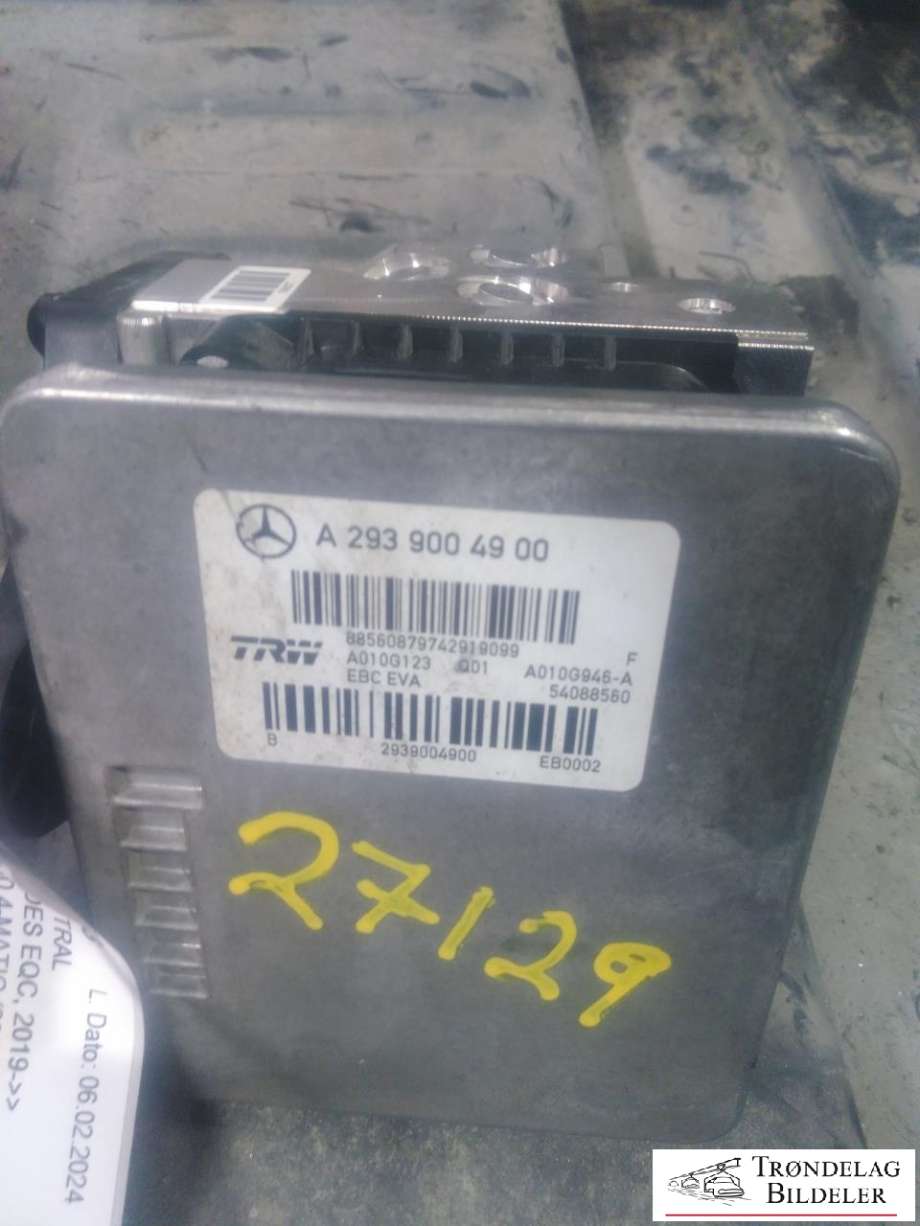 ABS sentral til Mercedes EQC, 2019-->>  (A2939004900)
