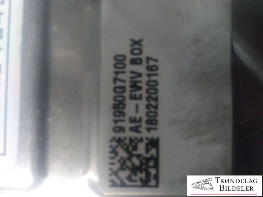 Koblingsboks elbil (HVJB) til Hyundai Ioniq Electric 2016-2019 (Fase 1)  (91950-G7100|)