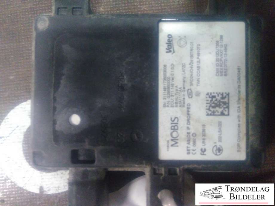 Sensor radar til Hyundai Ioniq Electric, 2016-2019 (Fase 1)  (G295850000)