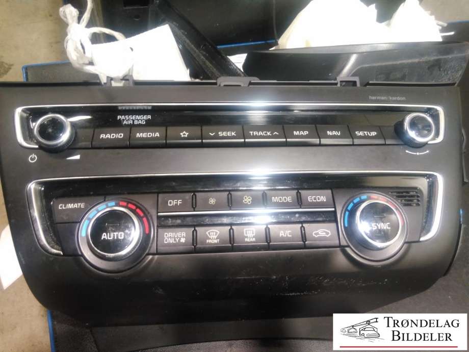 Varmeapparat betjening til Kia Optima 2014-2017 (96540-A8770WK|)