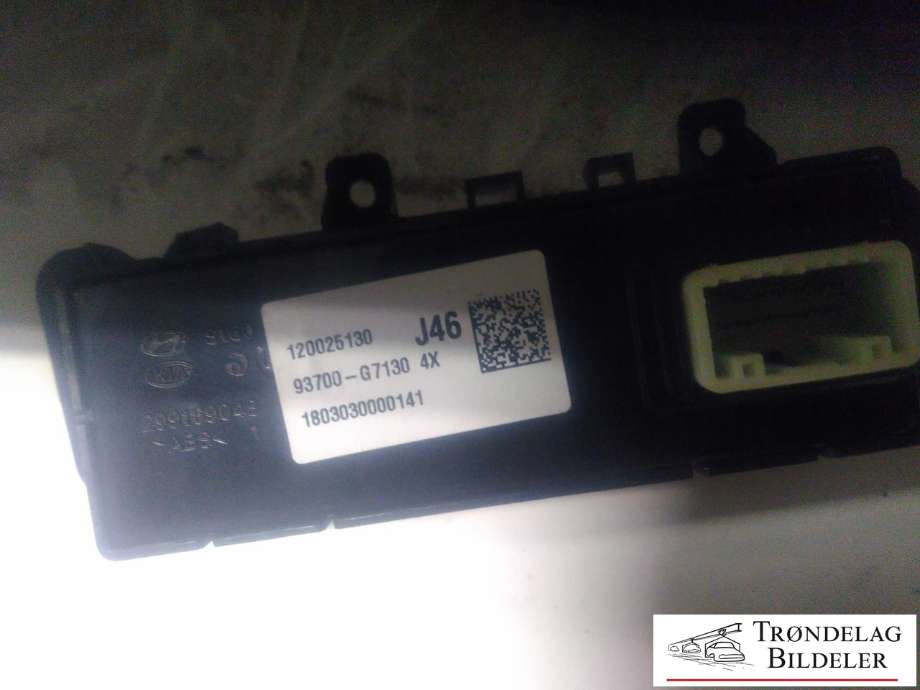 Bryter diverse til Hyundai Ioniq Electric 2016-2019 (Fase 1) (93700G7130|)