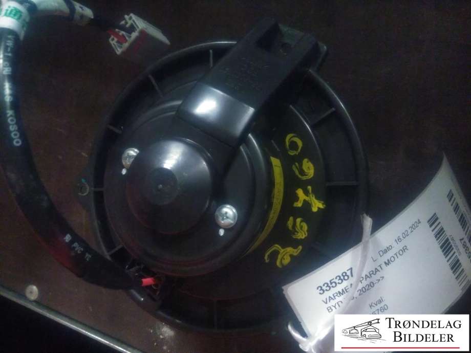 Varmeapparat motor til BYD T3, 2020-->>  (F3-8101020)