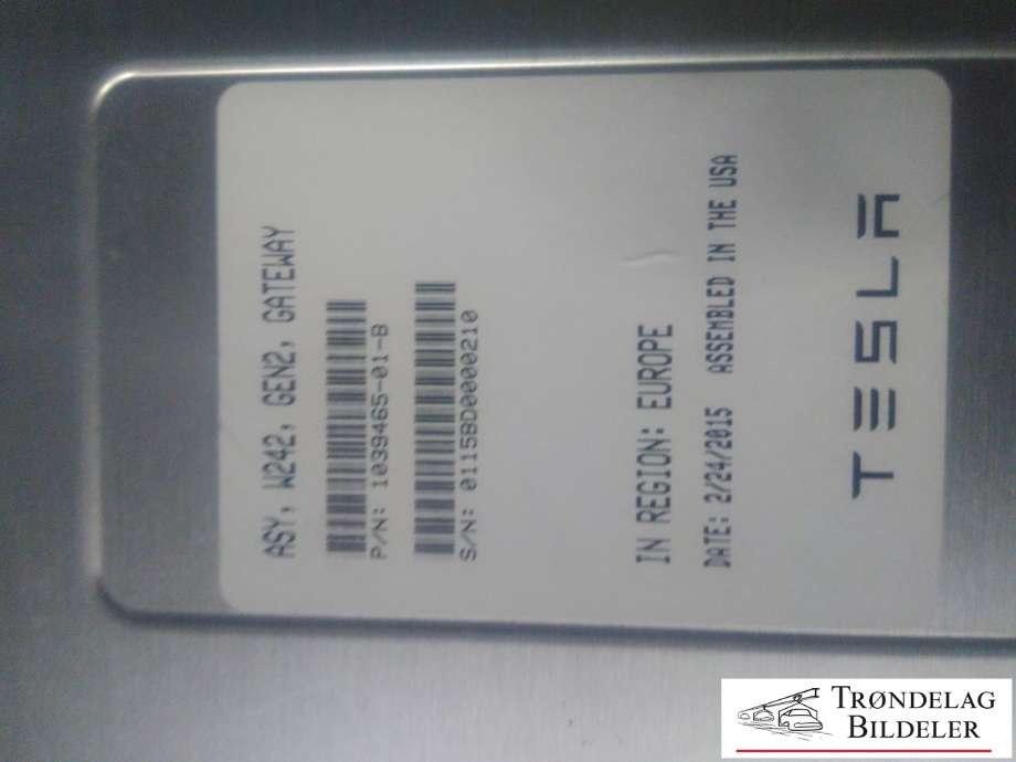 Styreenhet diverse til Mercedes B-Klasse, electric drive 2014-2018 (W242) (W242) (A2429007801|)