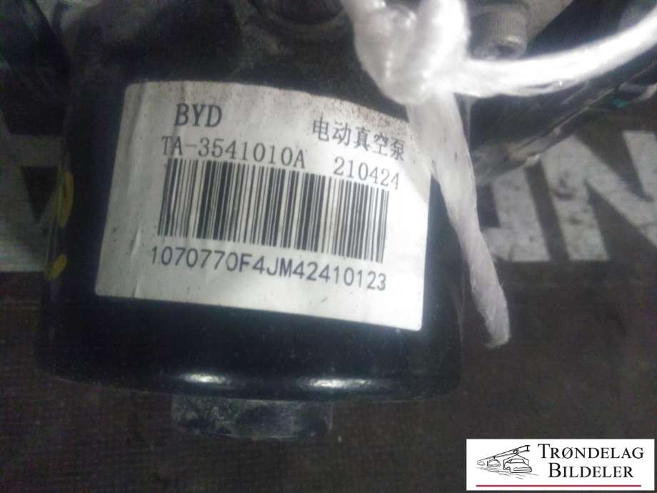 Vakuumpumpe til BYD T3 2020-->> (TA3541010A 210424|)