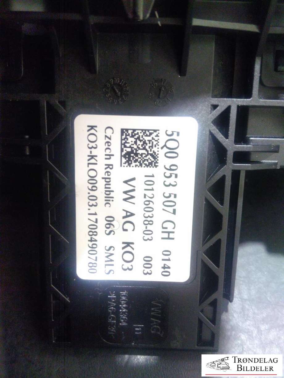 Bryter combi til VW Golf VII 2017-2020 (Fase 2)  (5Q0953507GH|)