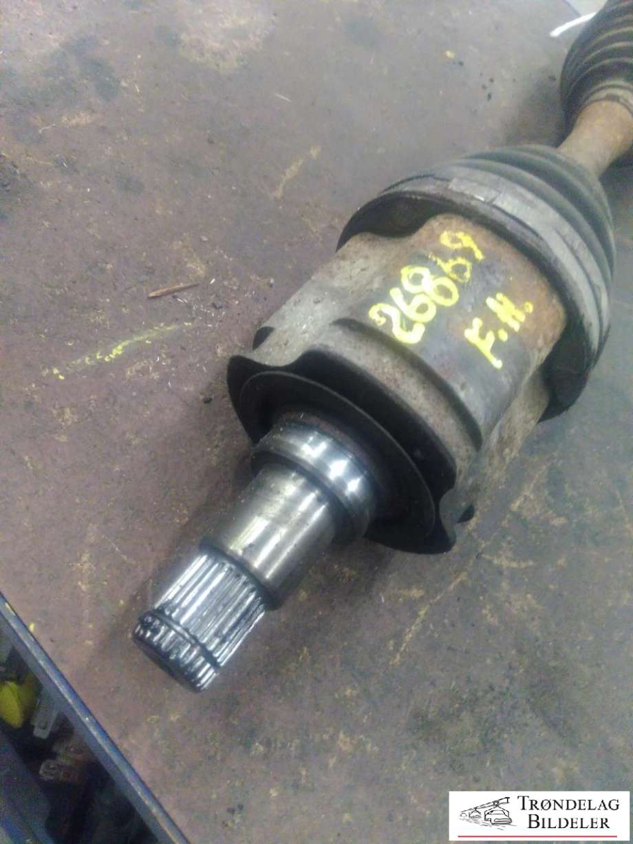 Drivaksel høyre foran, diesel/automat til Toyota Land Cruiser 90 1996-2002  (43430-35030|)