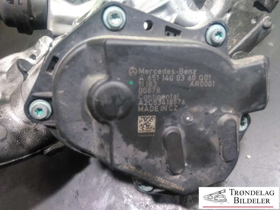 EGR-ventil til Mercedes ML 2011-2015 (Fase 1) (W166) (W166) (A 651 140 03 60|)