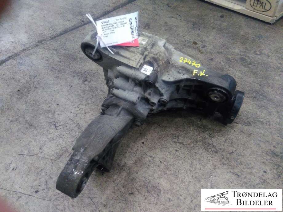 Kardang klokke foran til Mercedes ML 2011-2015 (Fase 1) (W166) (W166) (A1663300200|)