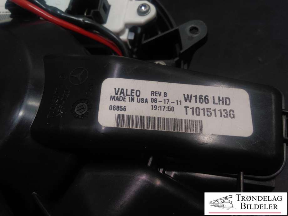 Varmeapparat motor til Mercedes ML 2011-2015 (Fase 1) (W166) (W166) (T1015113G|)