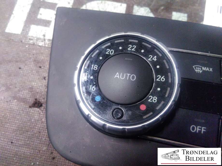 Varmeapparat betjening til Mercedes ML 2011-2015 (Fase 1) (W166) (W166) (A 166 900 17 04|)