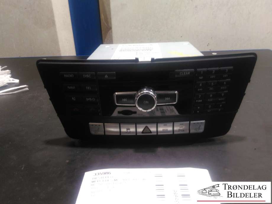 Bilstereo til Mercedes ML 2011-2015 (Fase 1) (W166) (W166) (MERCEDES-BENZ|A 166 900 98 03|)