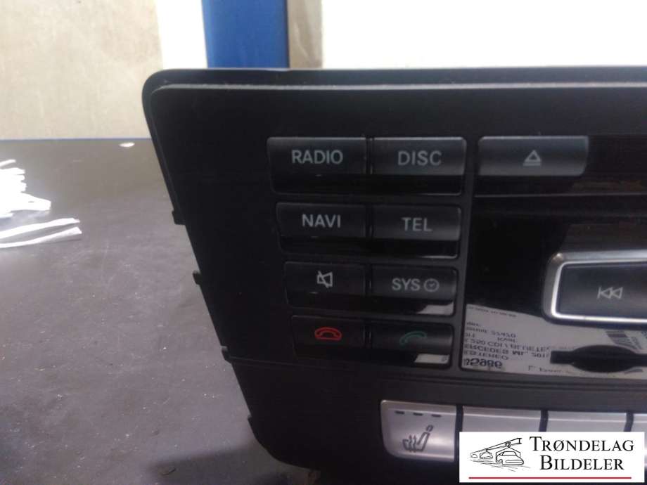 Bilstereo til Mercedes ML 2011-2015 (Fase 1) (W166) (W166) (MERCEDES-BENZ|A 166 900 98 03|)
