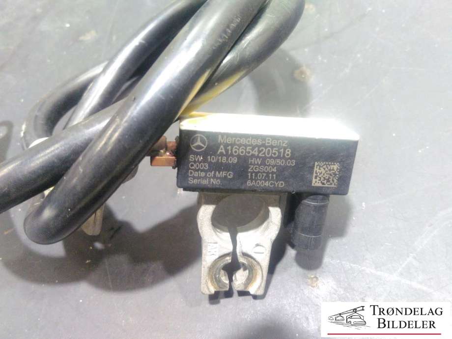 Styreenhet batteri til Mercedes ML 2011-2015 (Fase 1) (W166) (W166) (A1665420518|)