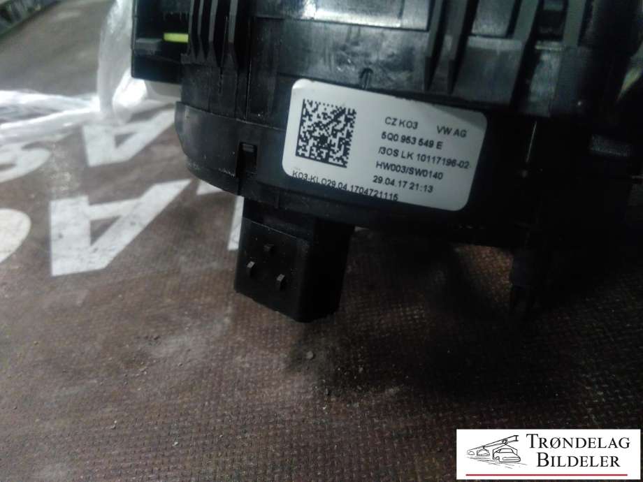 Airbag slepering til Škoda Octavia 2017-2020 (Type III, Fase 2)  (5Q0 953 549 E|)